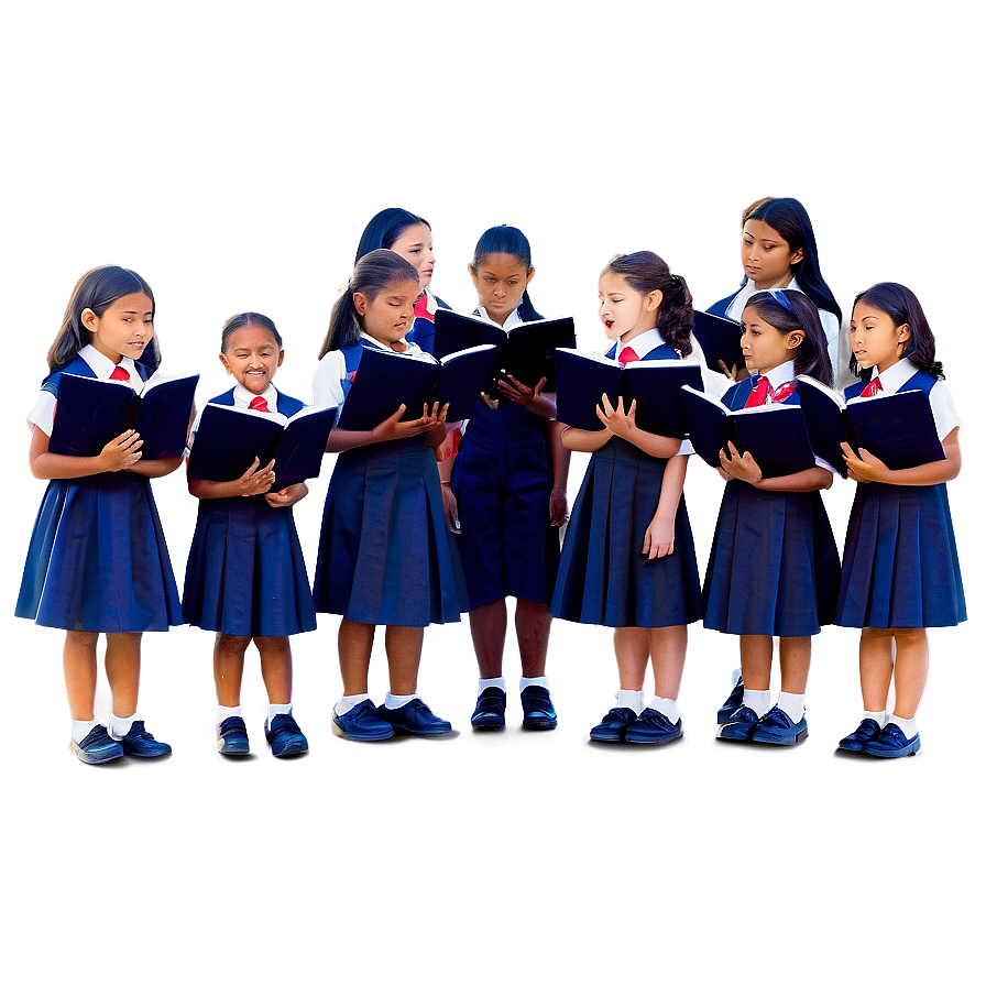 School Choir Singing Png 70