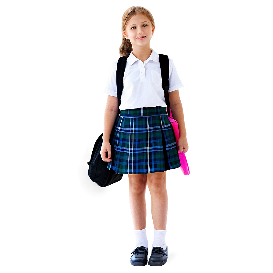 School Girl Character Png 05032024