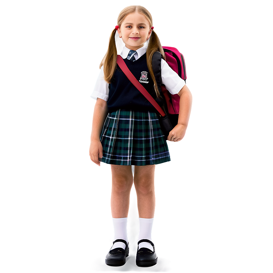 School Girl Character Png 21