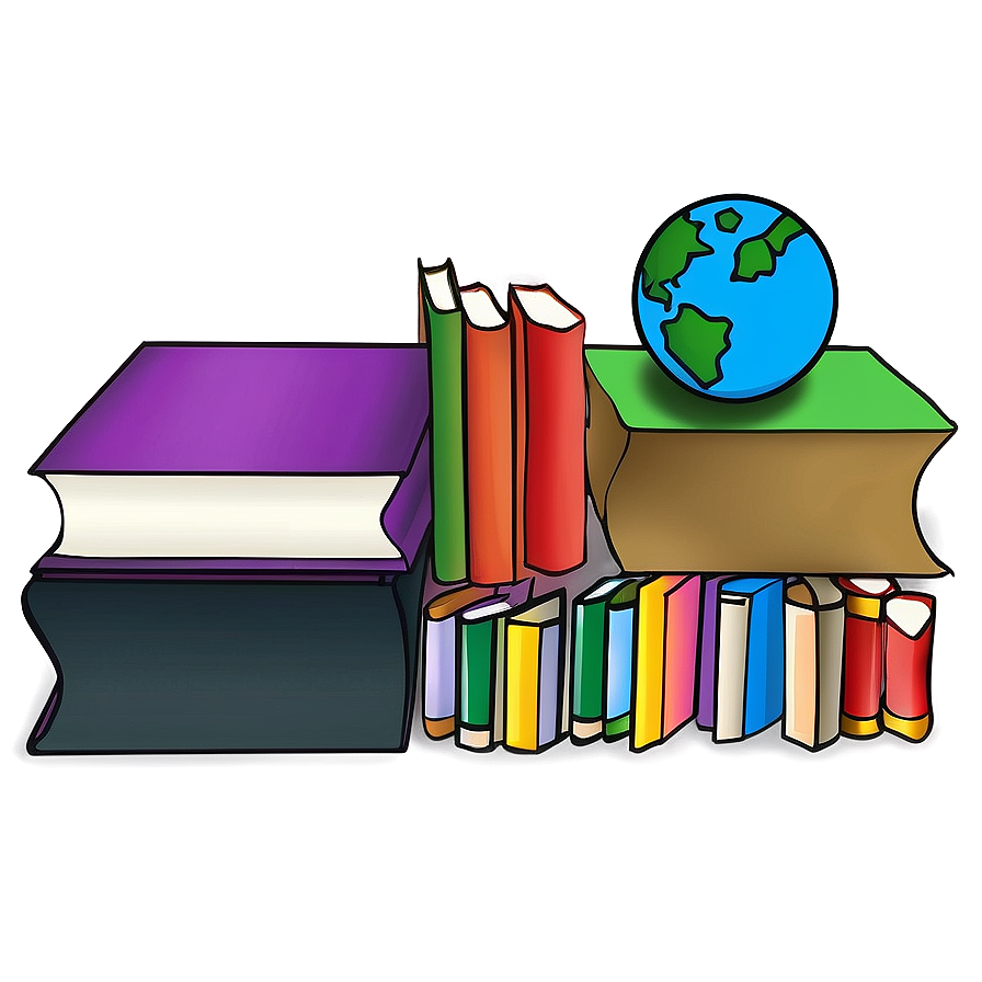 School Library Books Png Gtn