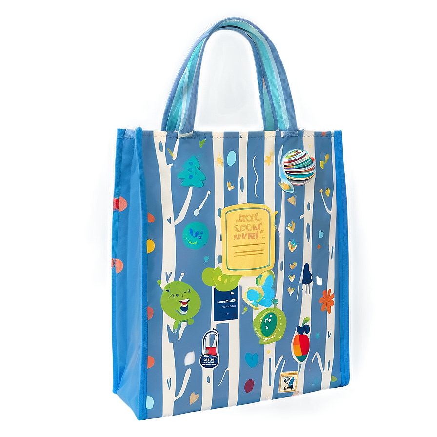 School Tote Bag Png 42