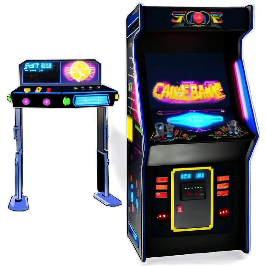 Sci-fi Arcade Game Png Fqn