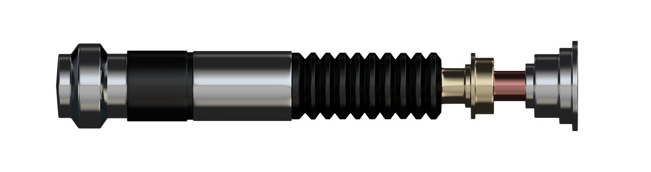 Sci Fi Lightsaber Black Background