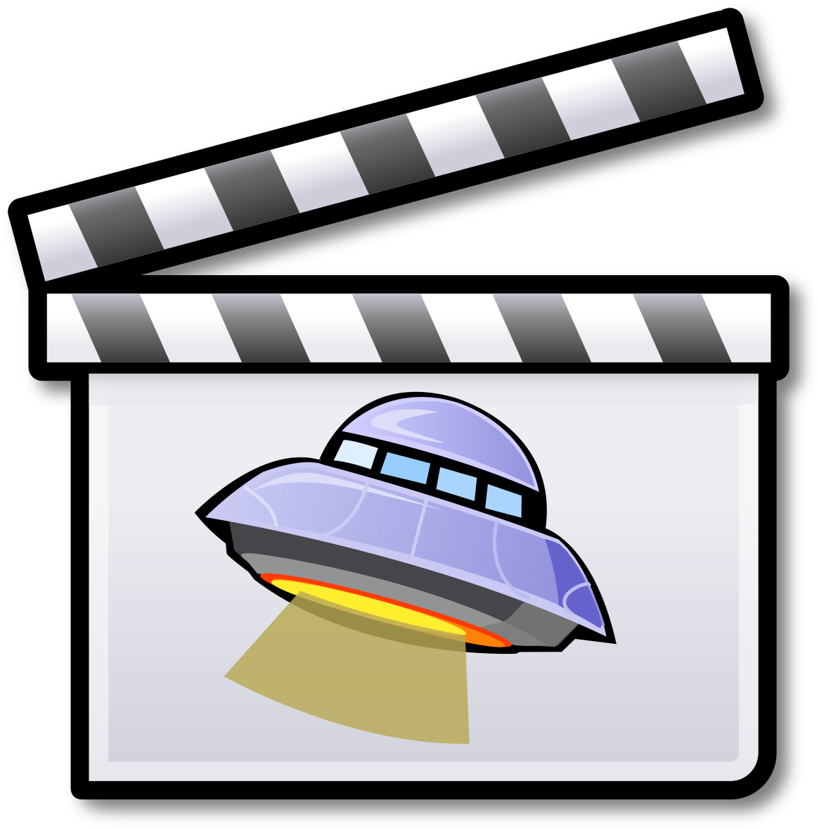 Sci Fi_ Movie_ Clapperboard_ Icon