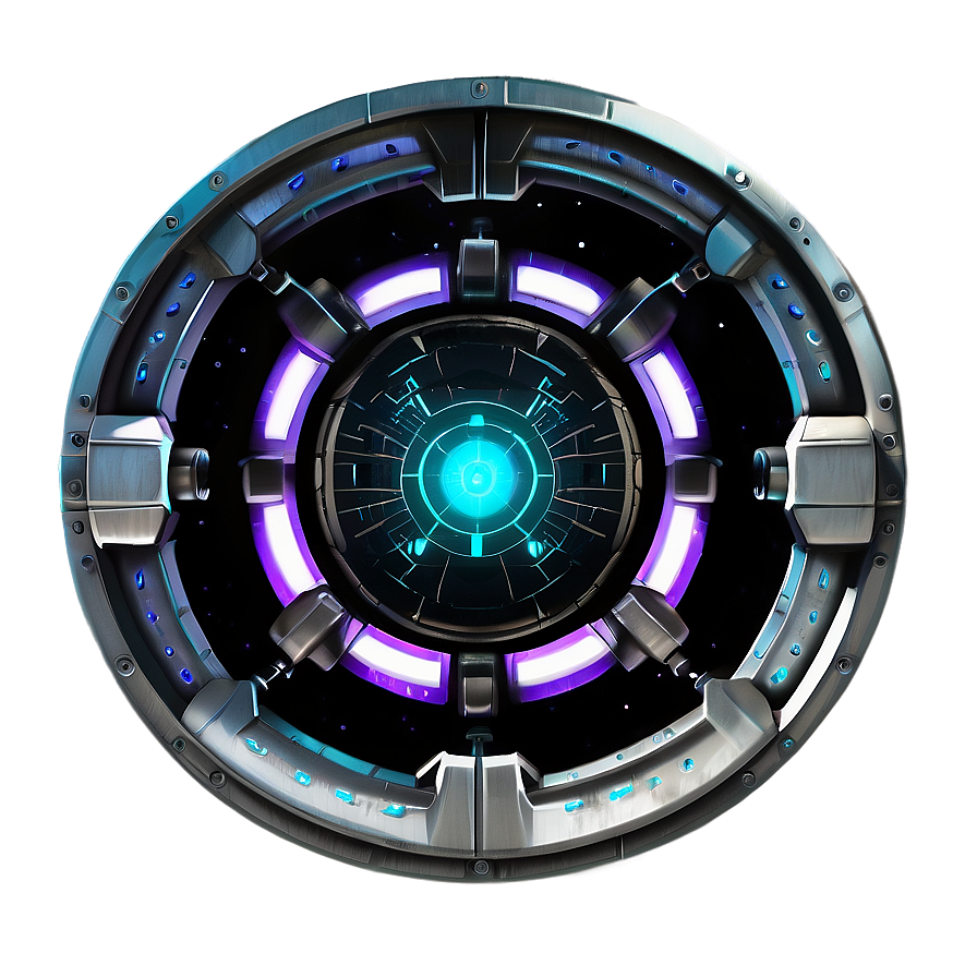 Sci-Fi Portal Design PNG lnn PNG with transparent background