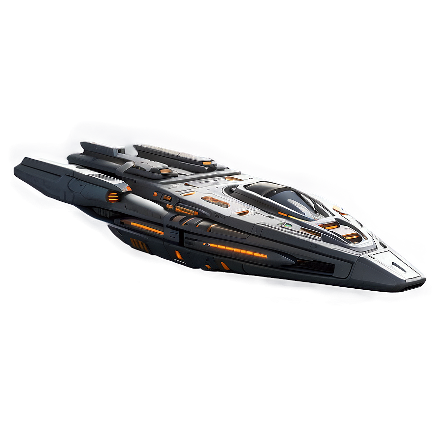 Sci-fi Spacecraft Art Png 28