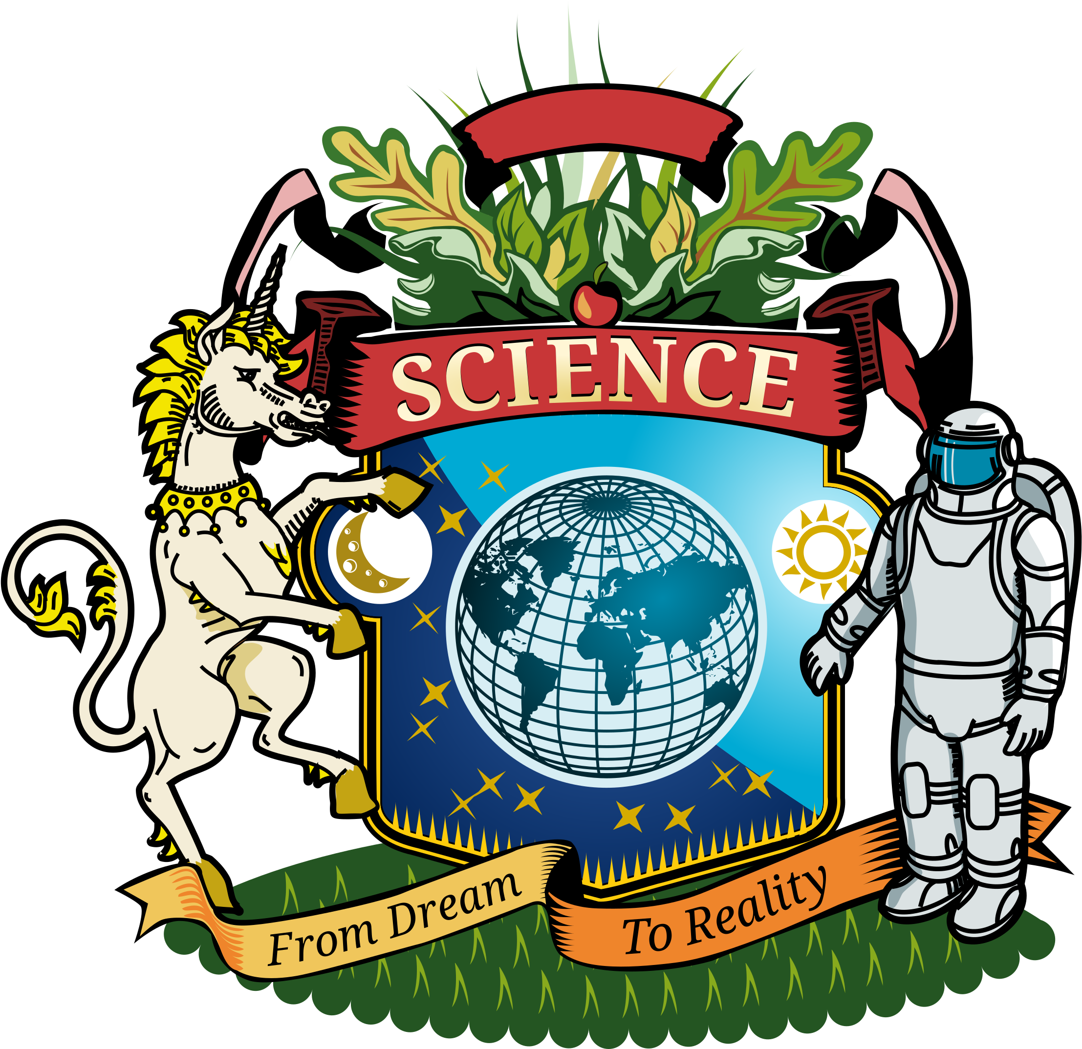 Science Clipart Coat - Science Coat Of Arms, HD Png Download PNG with transparent background