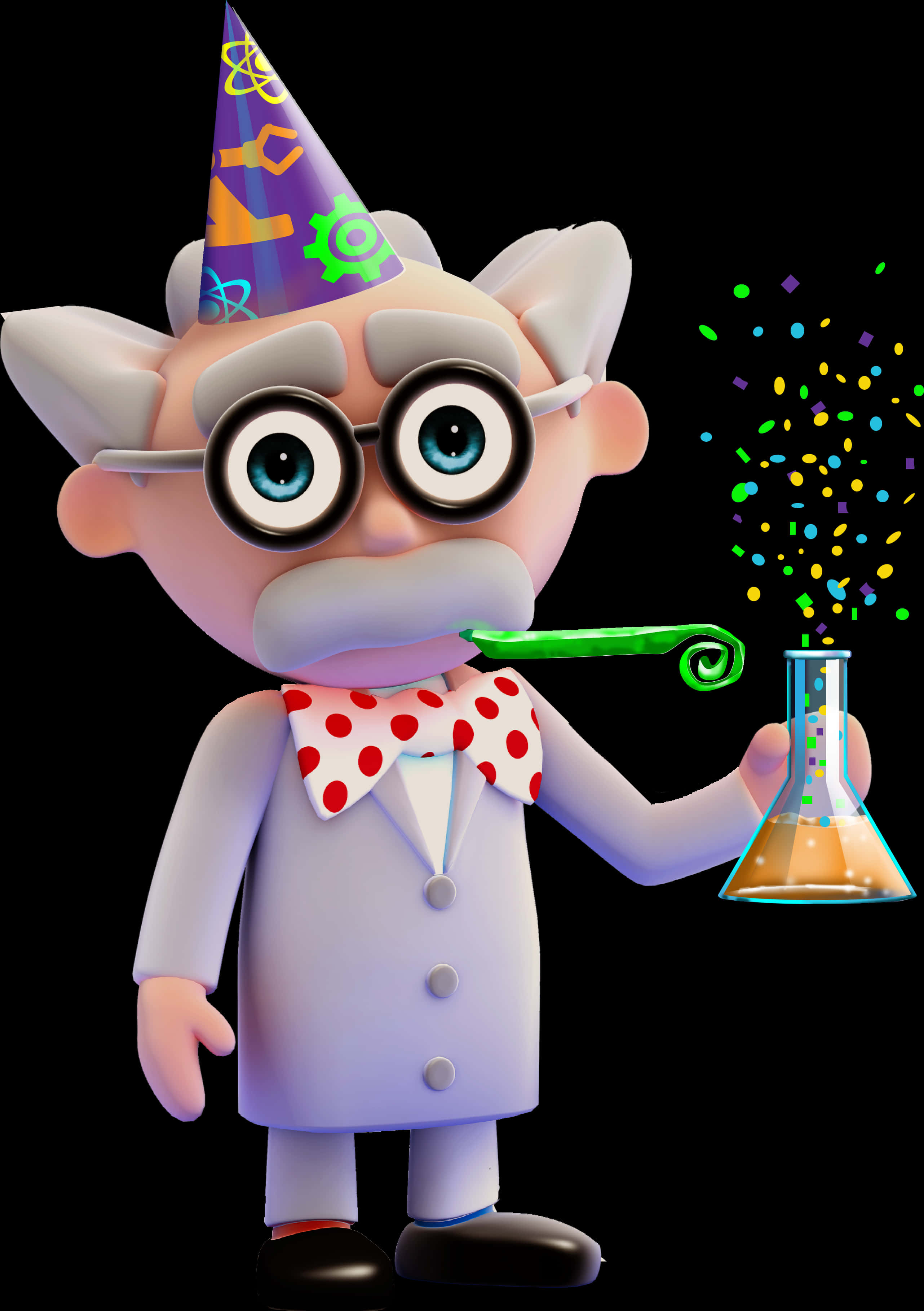 Scientist Celebration Party Hat