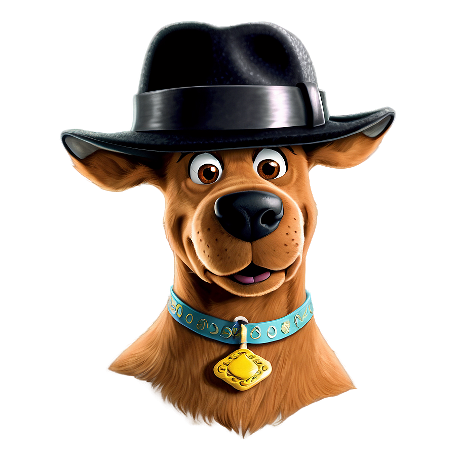 Scooby Doo Wearing A Hat Png Ctj