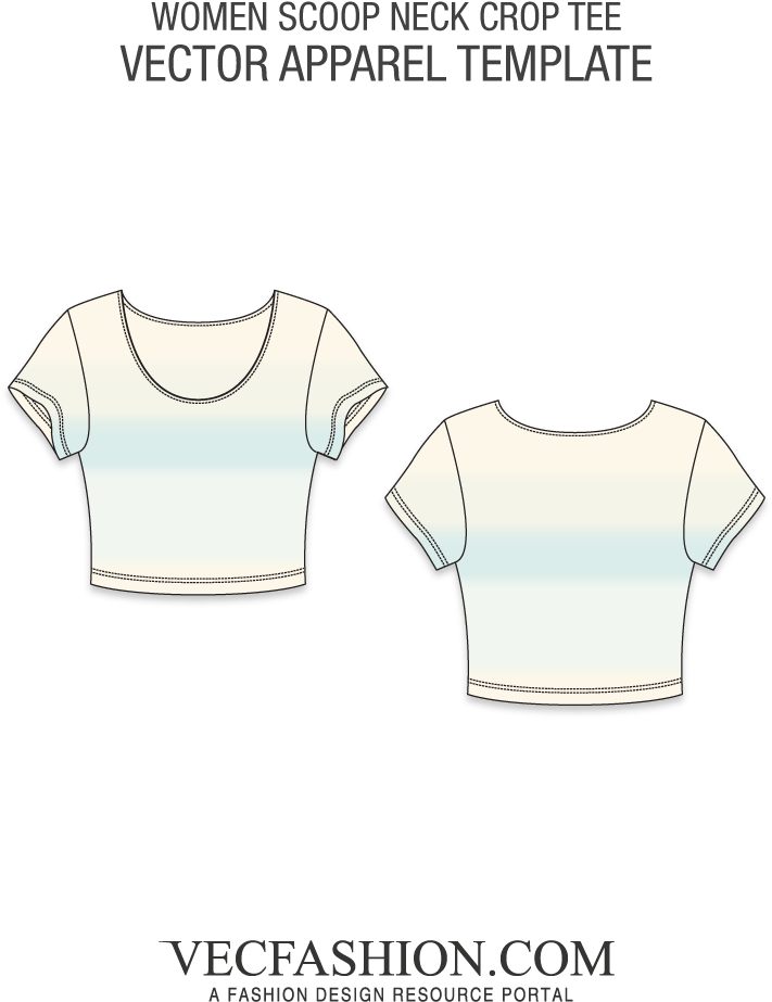 Crop Top Shirt Template, HD Png Download PNG with transparent background