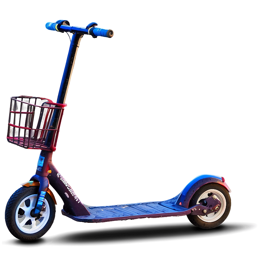 Scooter With Shadow Png Htg