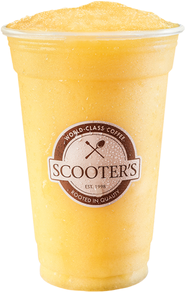 Mango Smoothie Png - Scooters Mango Smoothie, Transparent Png PNG with transparent background