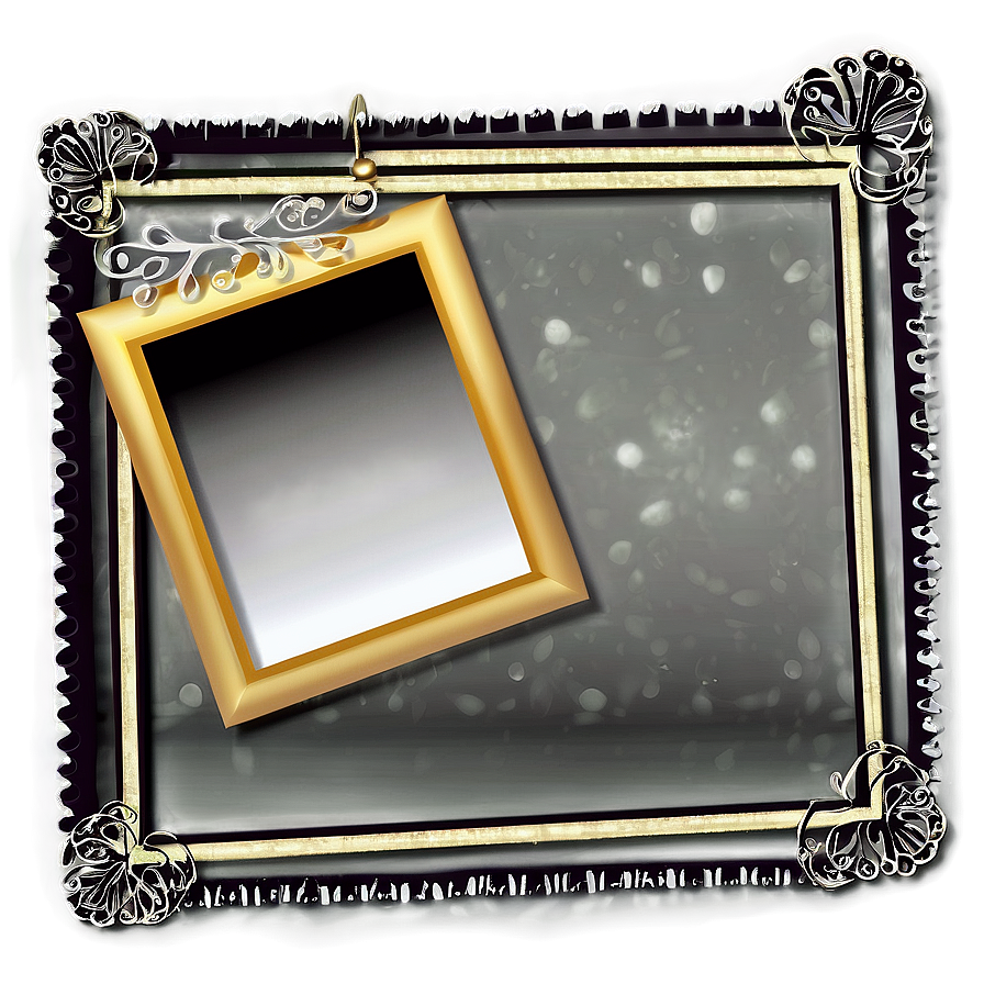 Scrapbook Frame Design Png 11