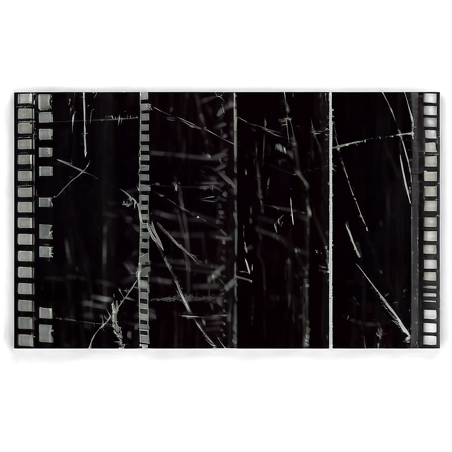 Scratched Film Overlay Texture Png 06252024