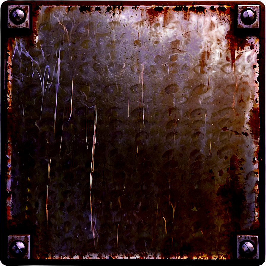 Scratched Metal Plate Png Bmb90