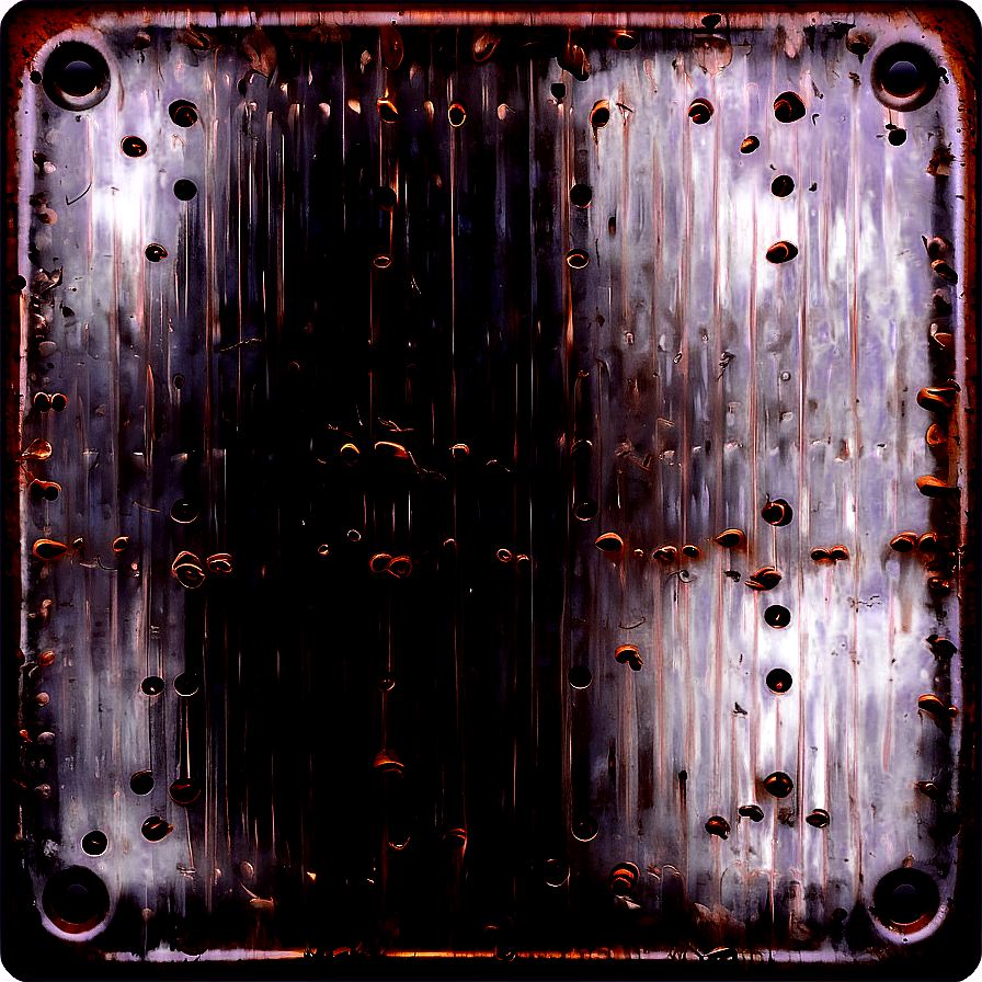 Scratched Metal Plate PNG eci PNG with transparent background