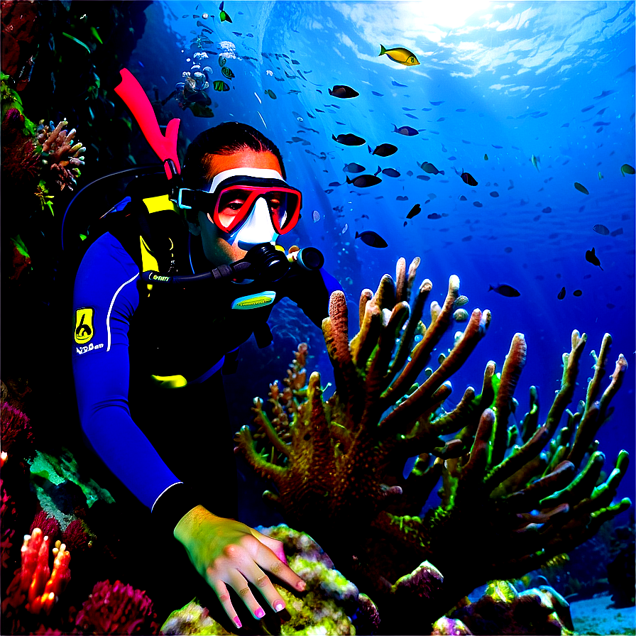 Scuba Adventure PNG eos PNG with transparent background
