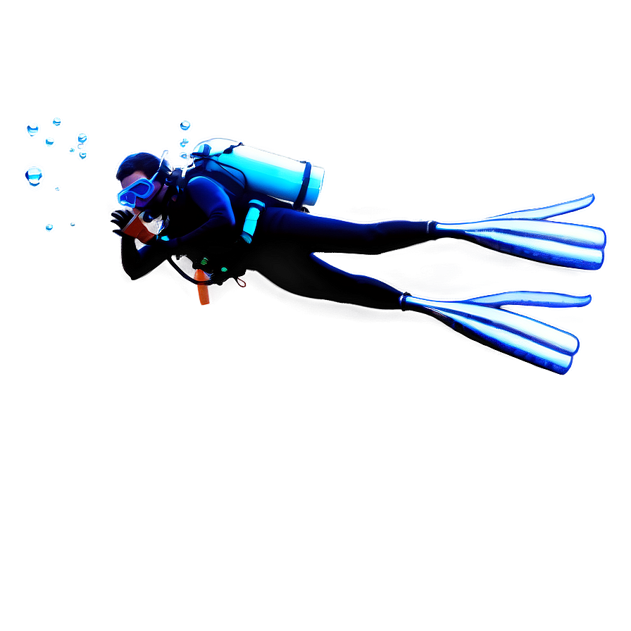 Scuba Diver Action PNG 88 PNG with transparent background