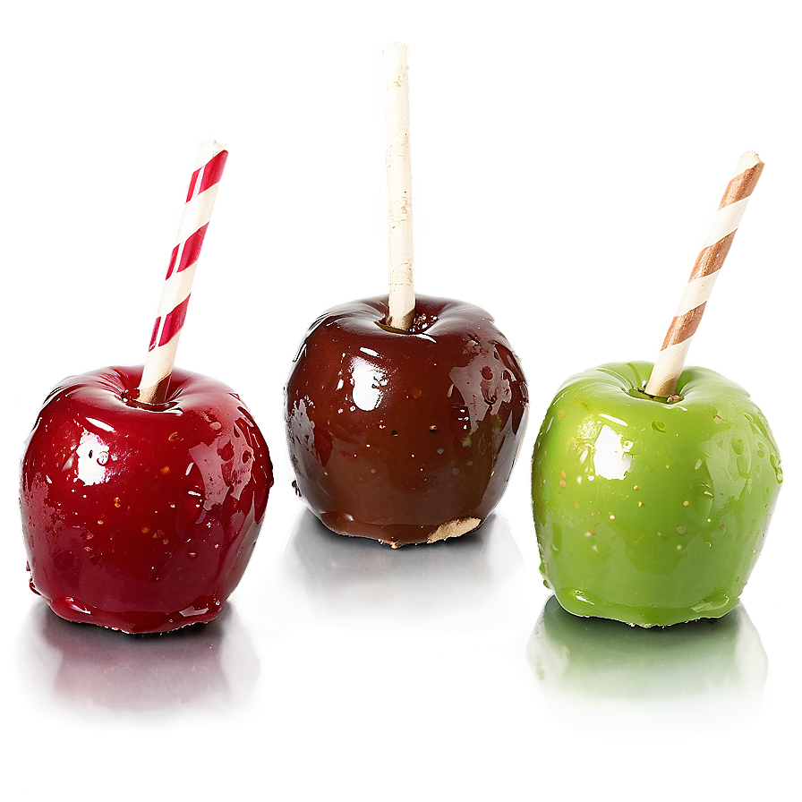 Sea Salt Caramel Candy Apple Png Oaa