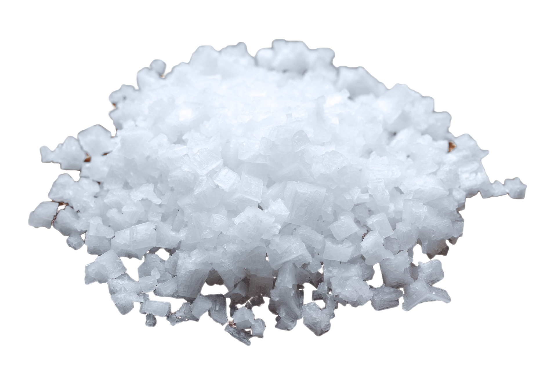 Sea Salt Crystals Texture PNG with transparent background