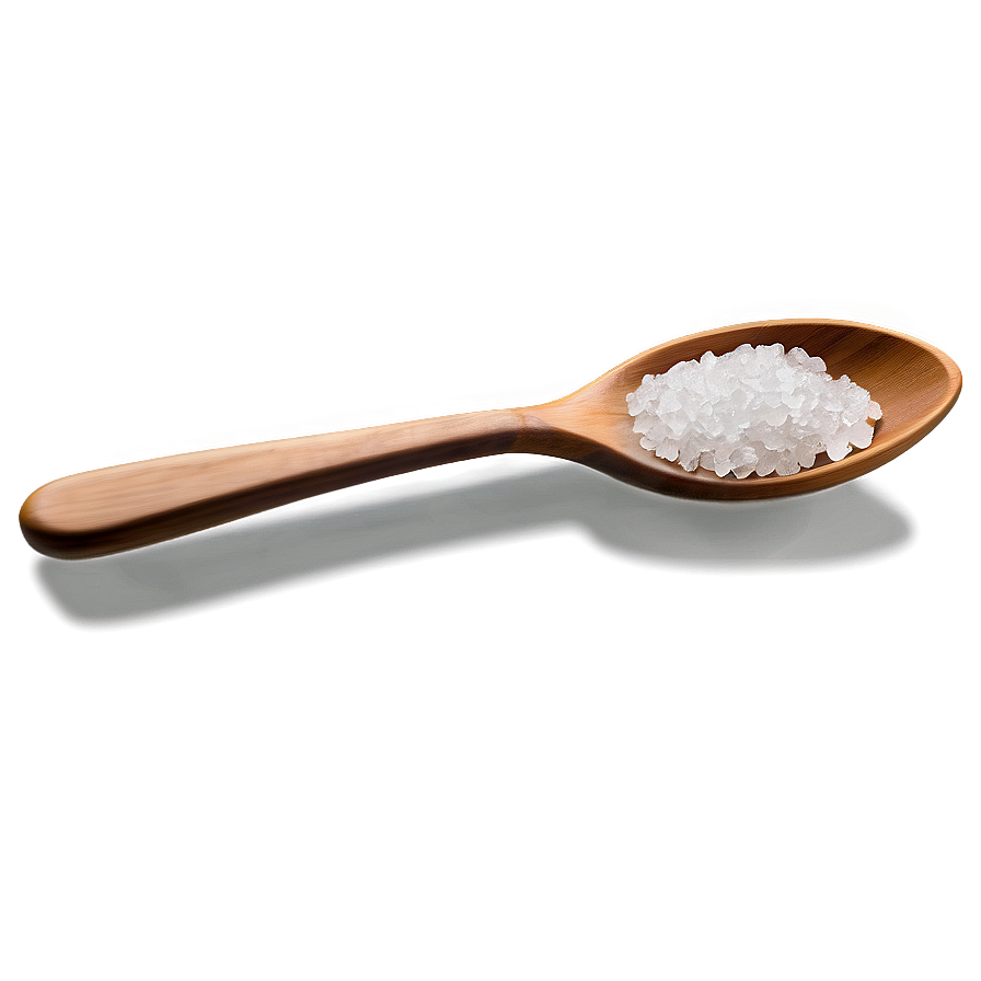 Sea Salt On Spoon Png Ekk