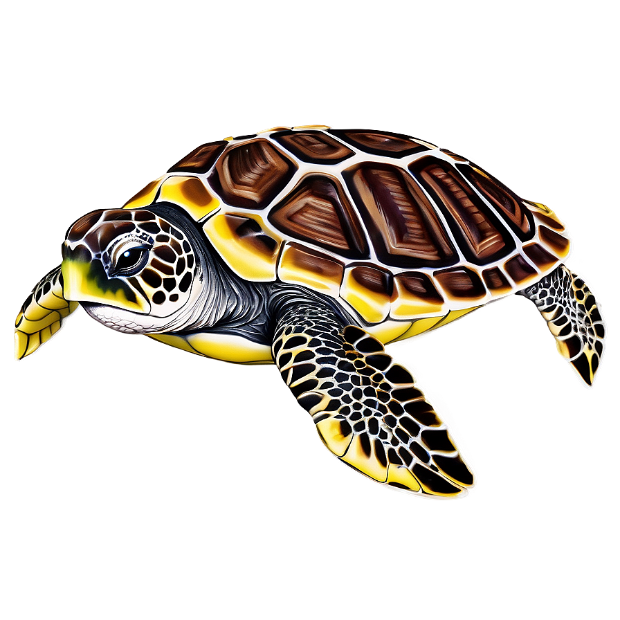 Sea Turtle Swimming Png Jny