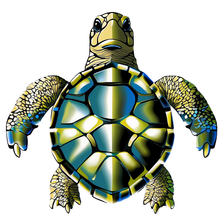 Sea Turtle Vector Art Png 99