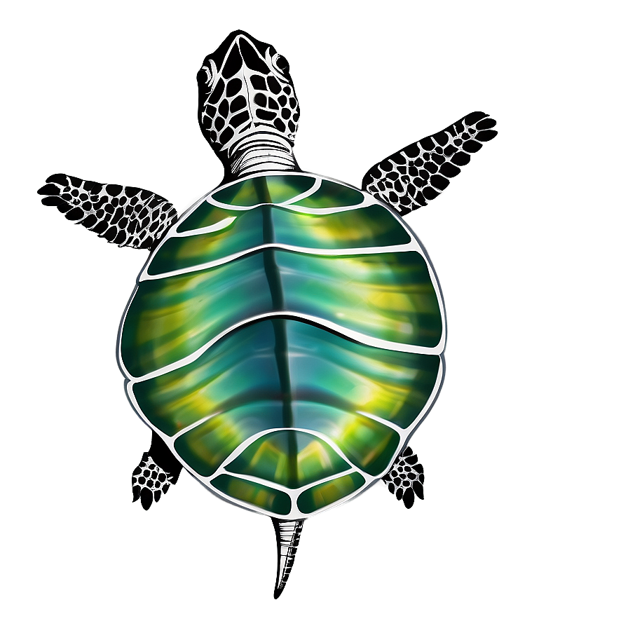 Sea Turtle With Seagrass Png 52