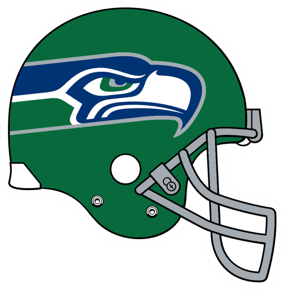 Seahawks Helmet Logo Illustration