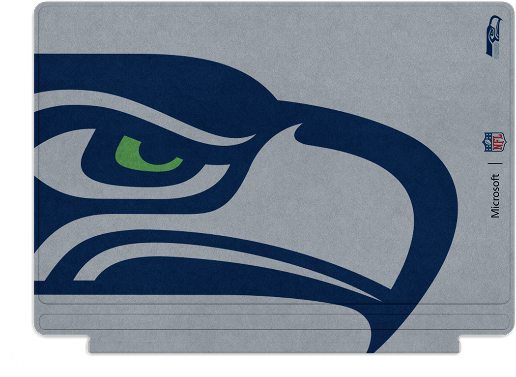 Microsoft Surface Pro 4 Seattle Seahawks Type Cover - Seattle Seahawks Logo Transparent PNG with transparent background
