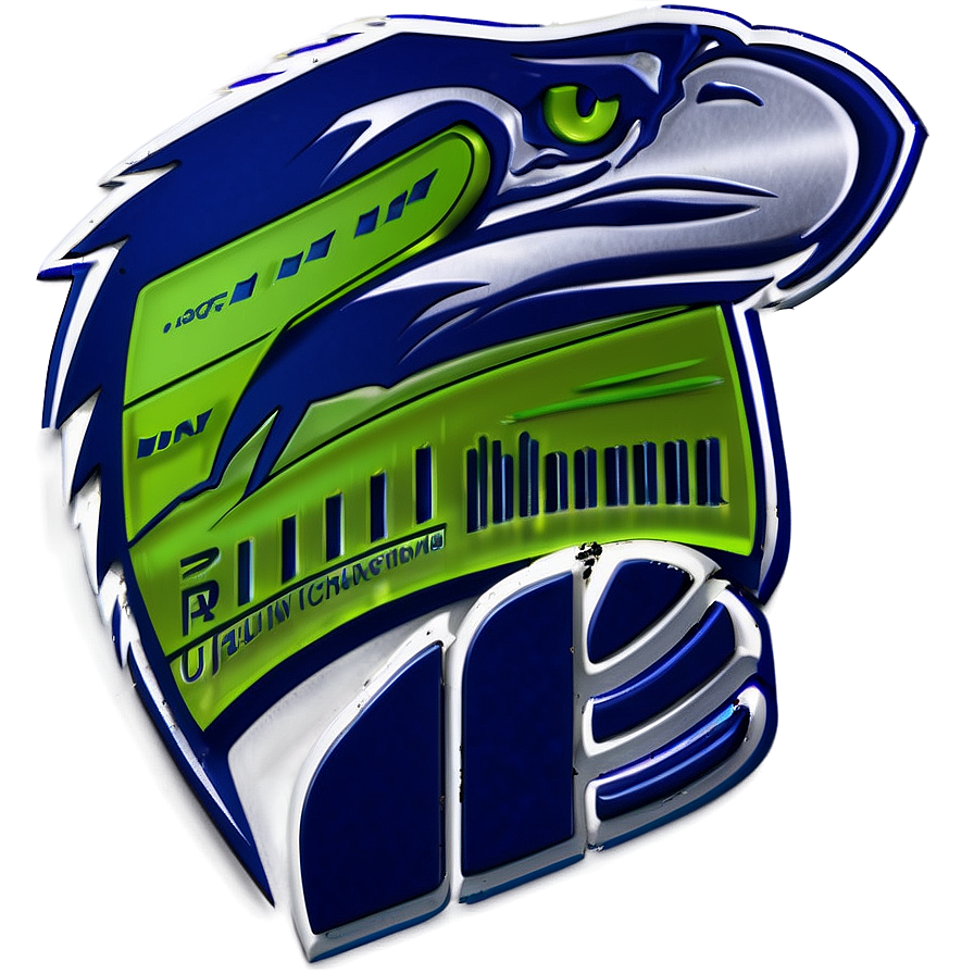 Seahawks Logo With Shadow Effect Png Gks15