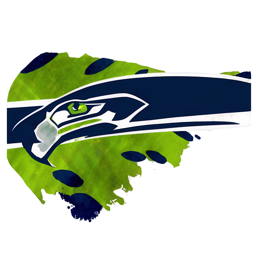 Seahawks Logo With Watercolor Effect Png Der21