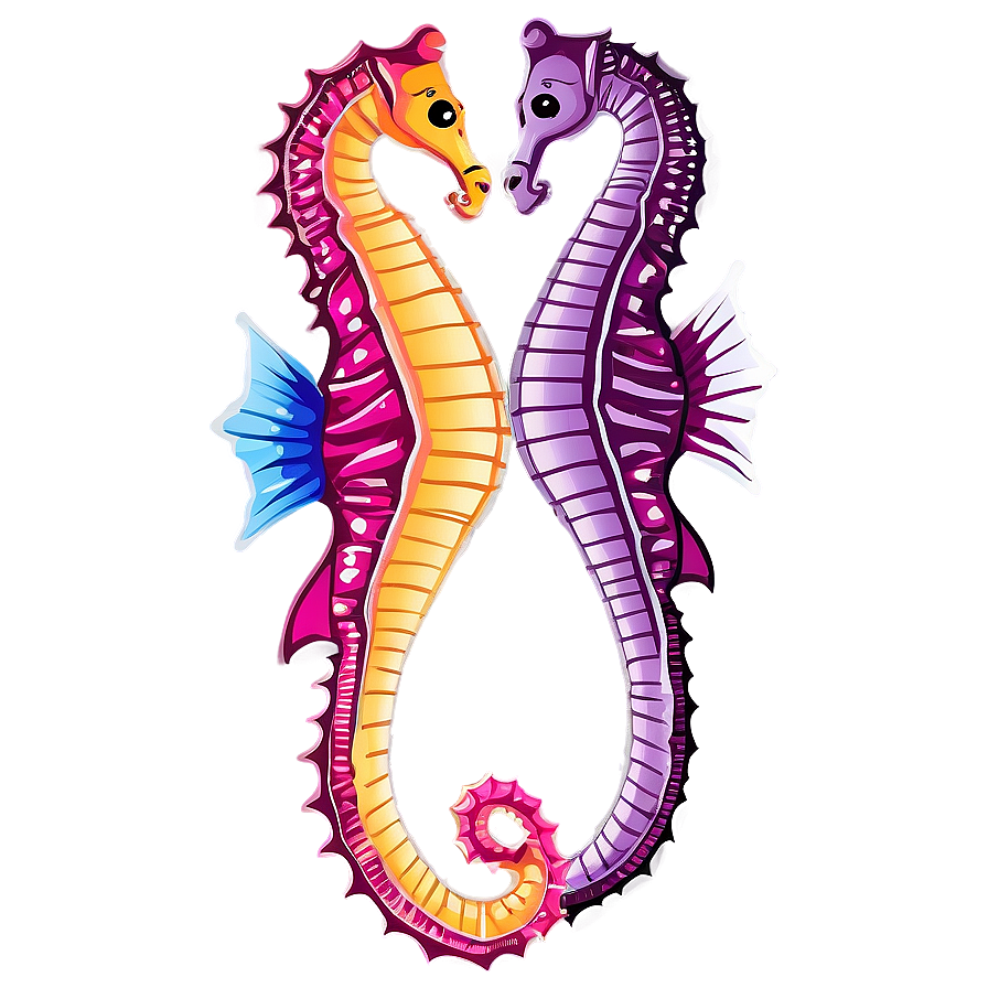 Seahorse Couple Png Gkh