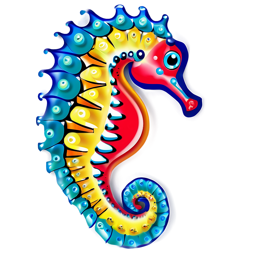 Seahorse Mandala Png 32