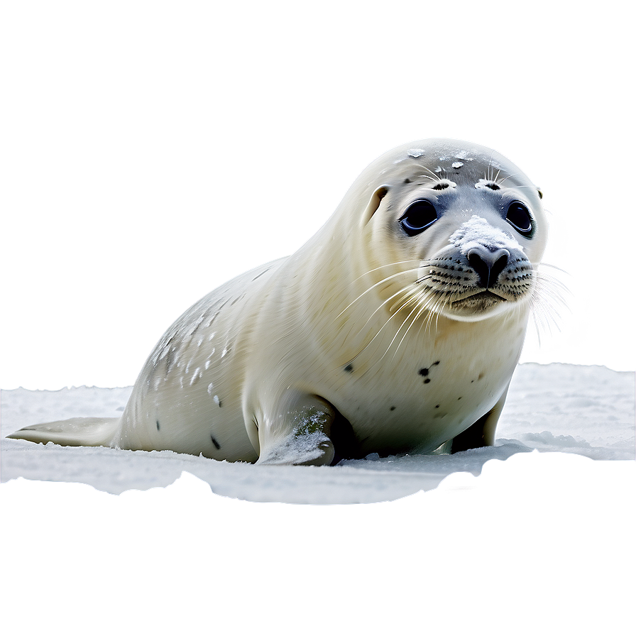 Seal In Snow Png Gaw84