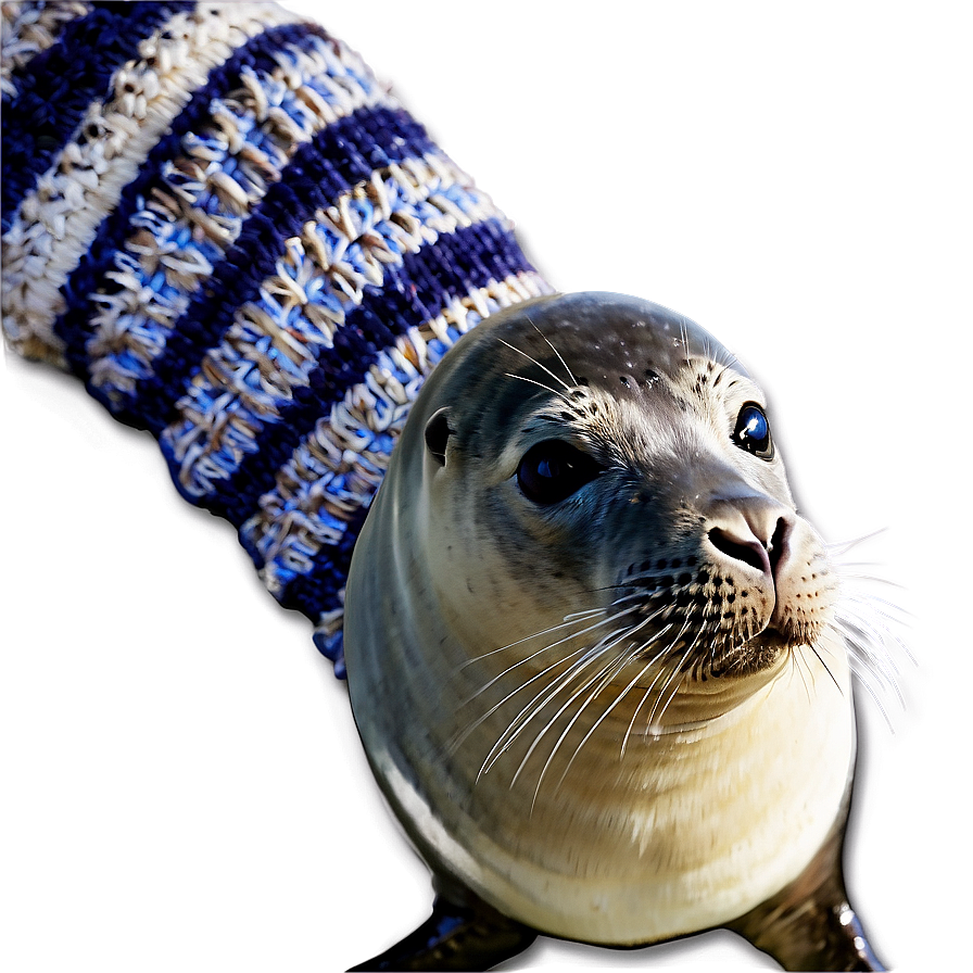 Seal With Scarf Png 05242024