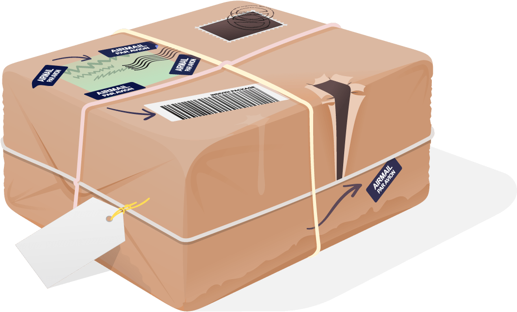 Mailing Package Illustration, HD Png Download PNG with transparent background