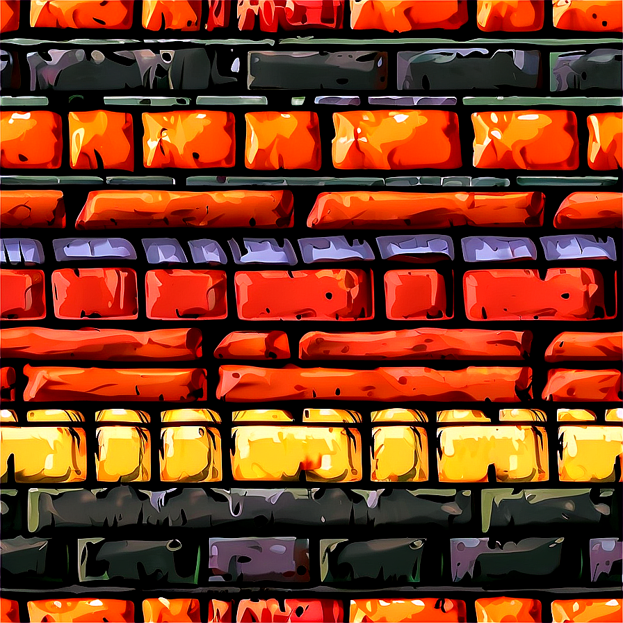 Seamless Brick Pattern PNG jfp42 PNG with transparent background