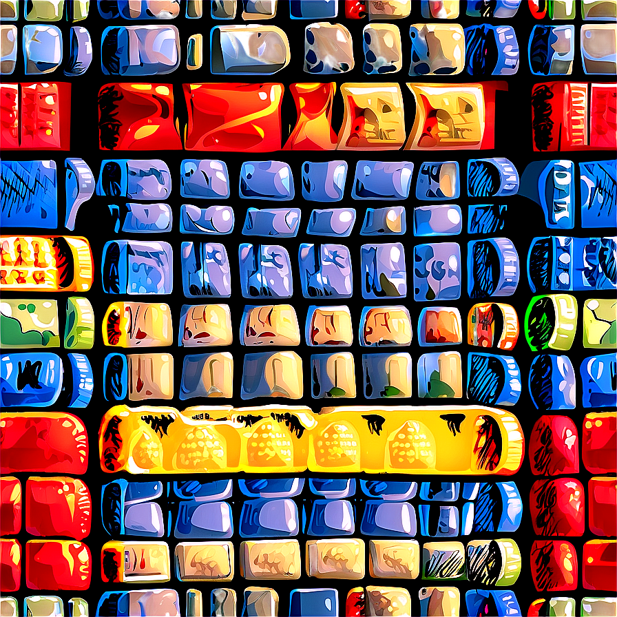 Seamless Brick Pattern PNG rss PNG with transparent background