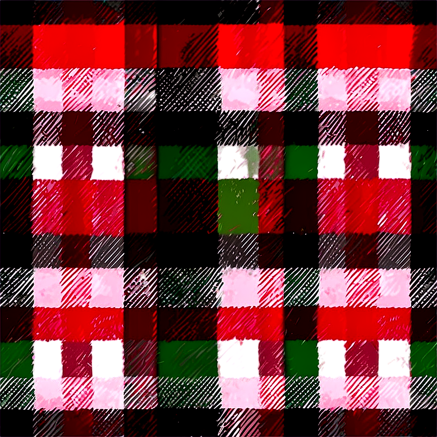 Seamless Flannel Pattern PNG 06212024 PNG with transparent background