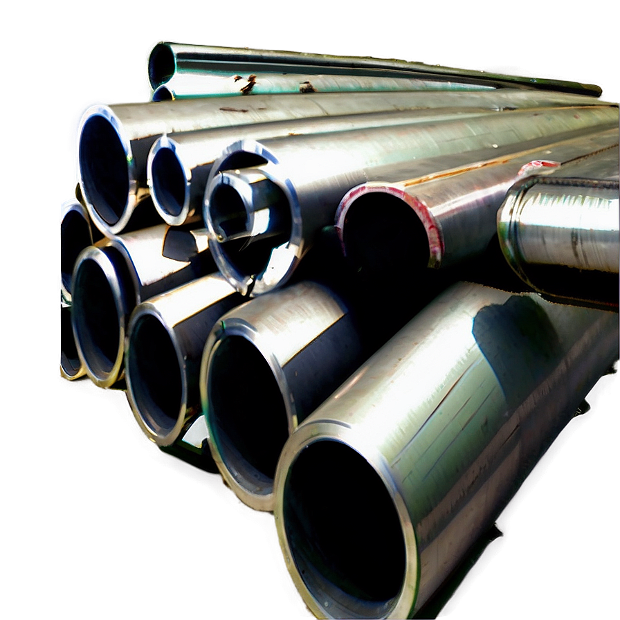 Seamless Metal Pipe Png 05252024