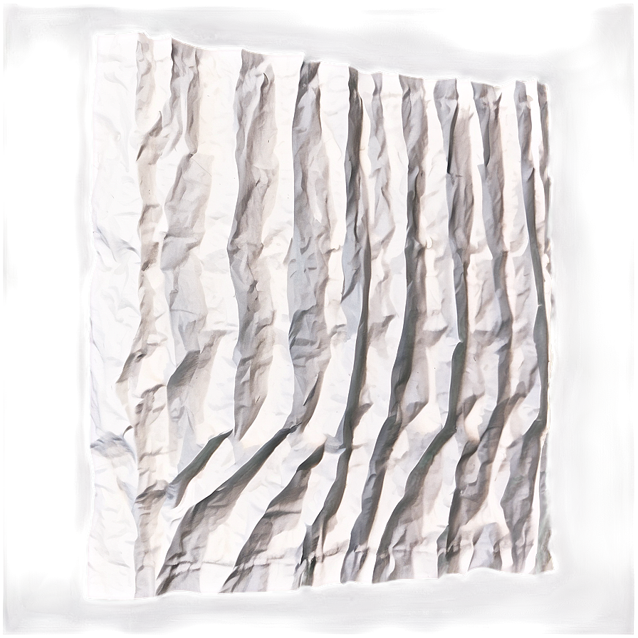 Seamless White Crumpled Paper Texture Png 59