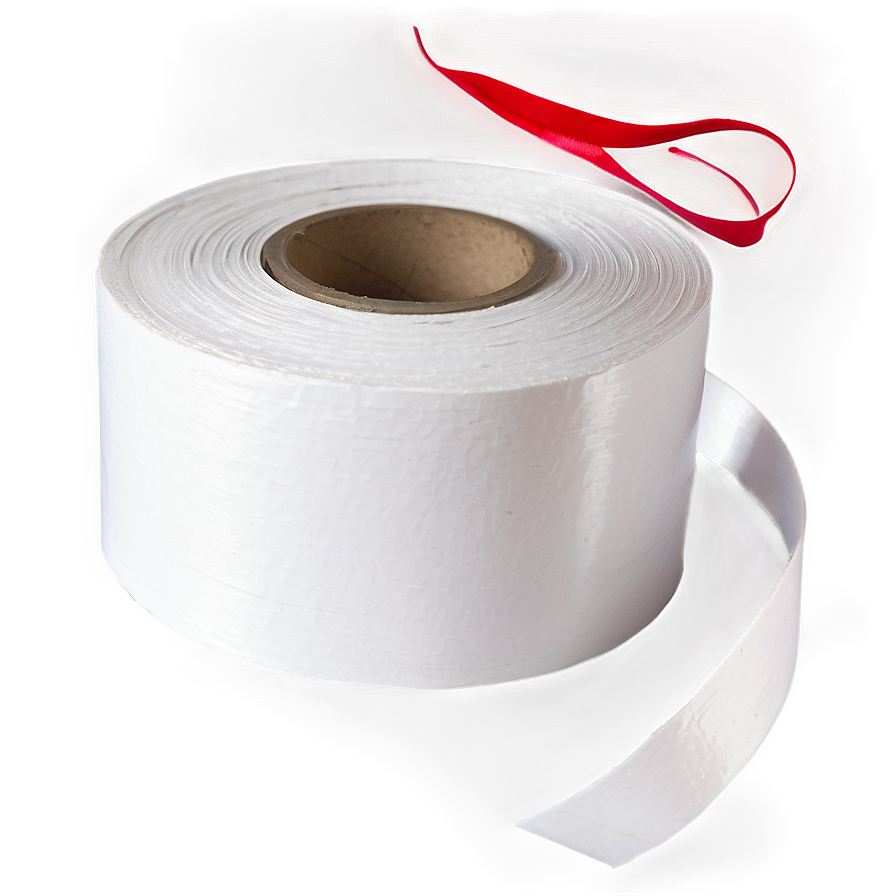Seamless White Tape PNG gka PNG image with a transparent background, free high-resolution download