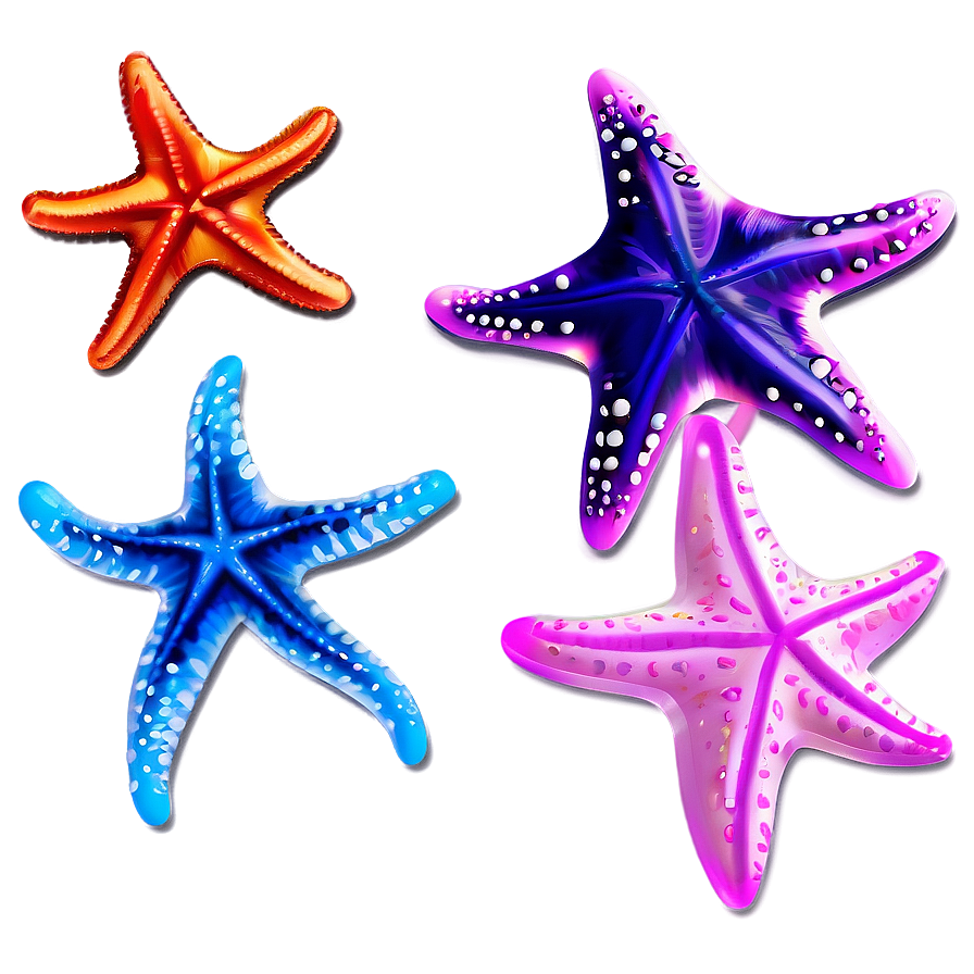 Seashell And Starfish Clipart Png 06262024