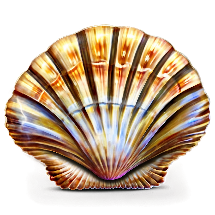 Seashell Scallop Design Png 05242024