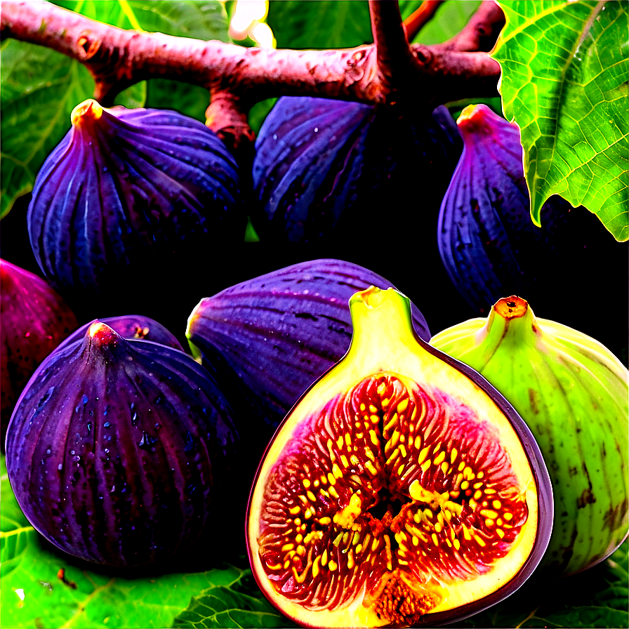 Seasonal Fig Harvest Png Qma