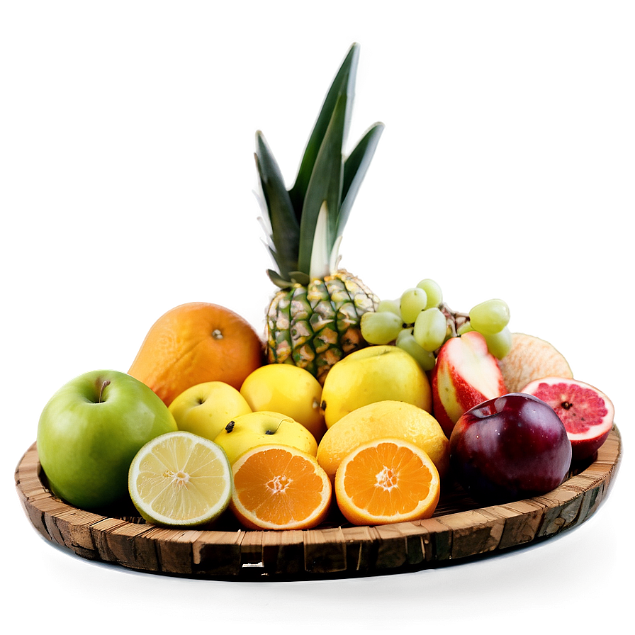 Seasonal Fruit Platter Png Omn43