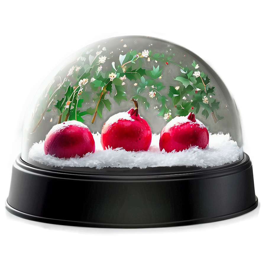 Seasonal Glass Dome Display Png Rks