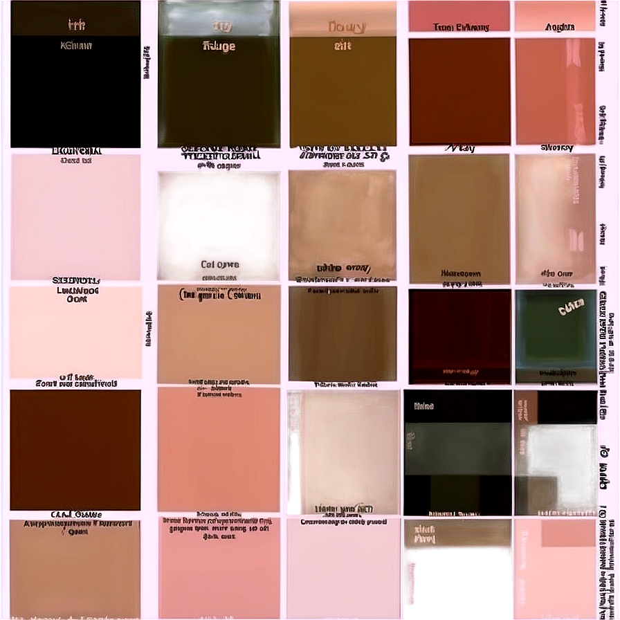 Seasonal Paint Swatch Trends Png Que41