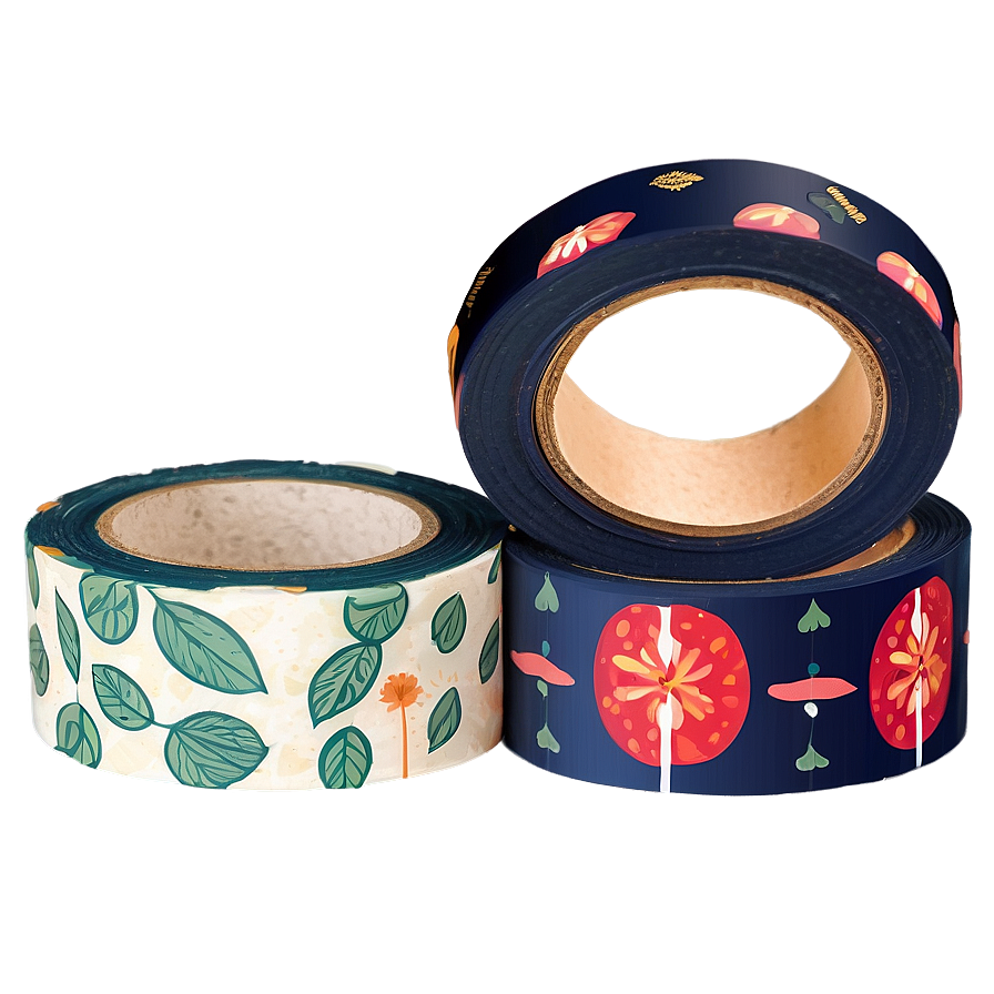 Seasonal Washi Tape Png 05252024